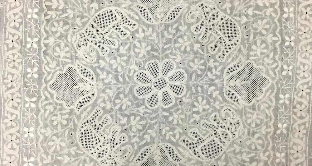 The Magic of Transparency: Unraveling the Jaali Stitch of Chikankari