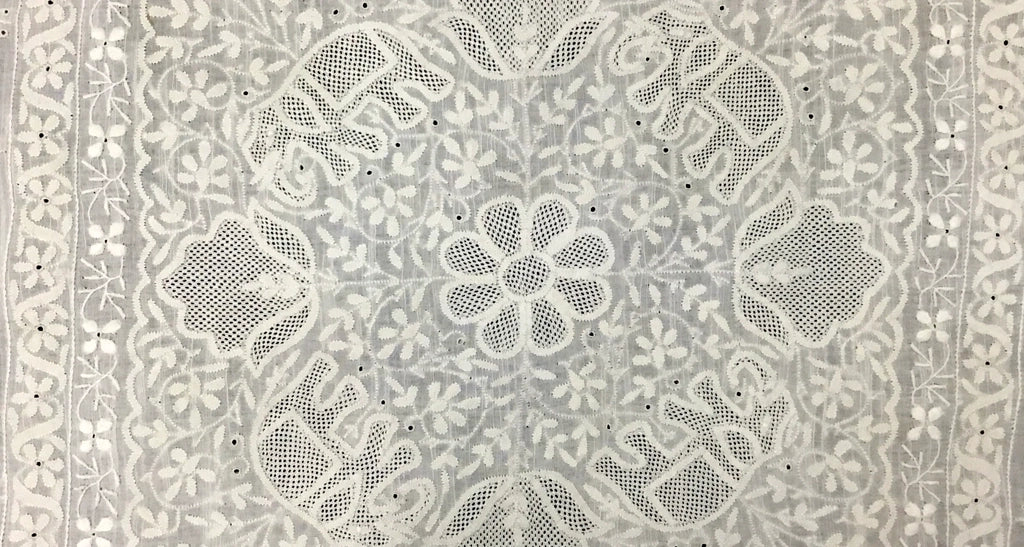 The Magic of Transparency: Unraveling the Jaali Stitch of Chikankari
