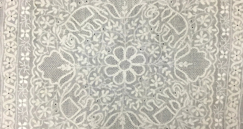 The Magic of Transparency: Unraveling the Jaali Stitch of Chikankari