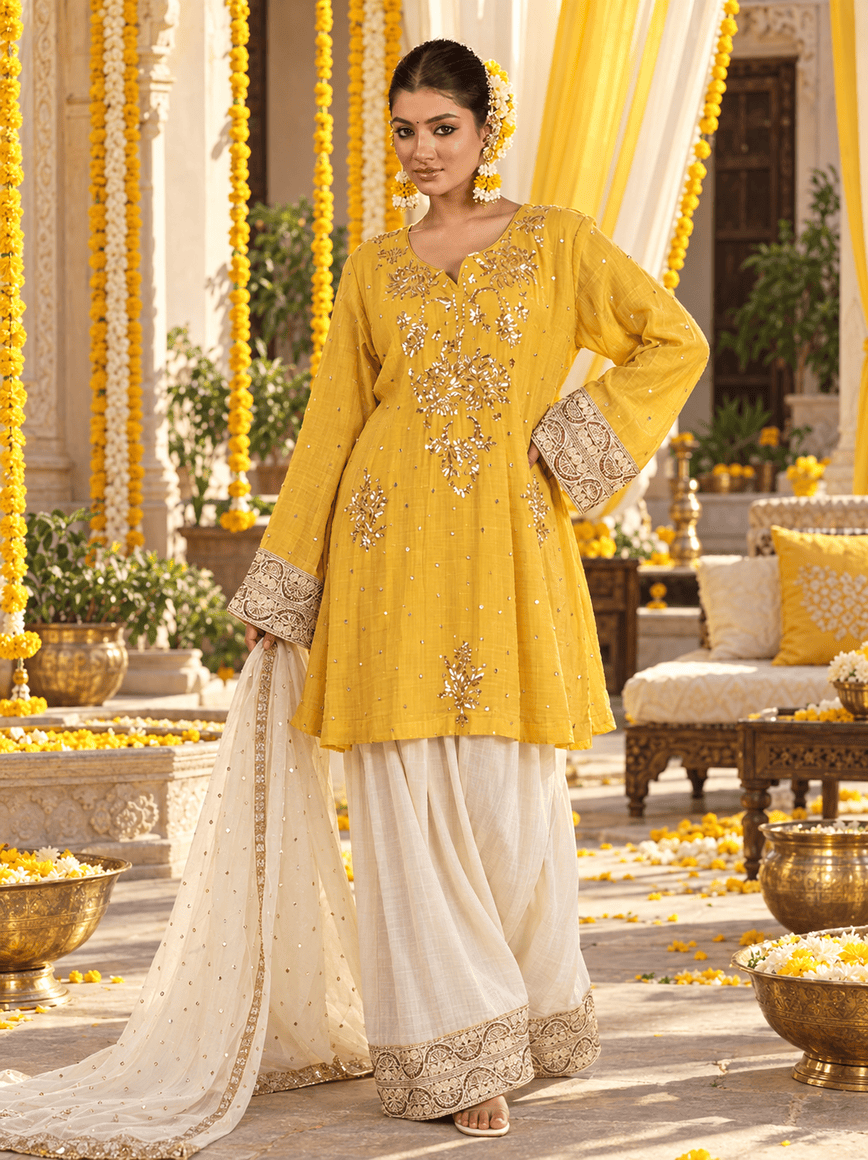 Haldi Look