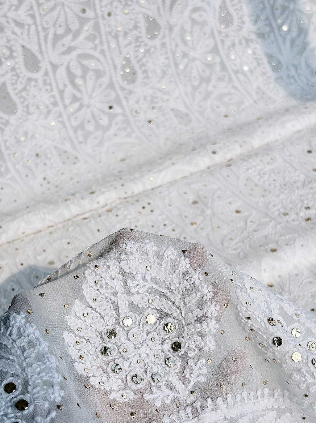 Ethnic wear viscose chikankari kurti piece with dupatta designed for festive, party, and wedding occasions